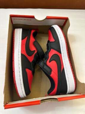 Nike Boys Kids Shoes Low Cut Sneakers Court Borough Low Recraft PS Casual School